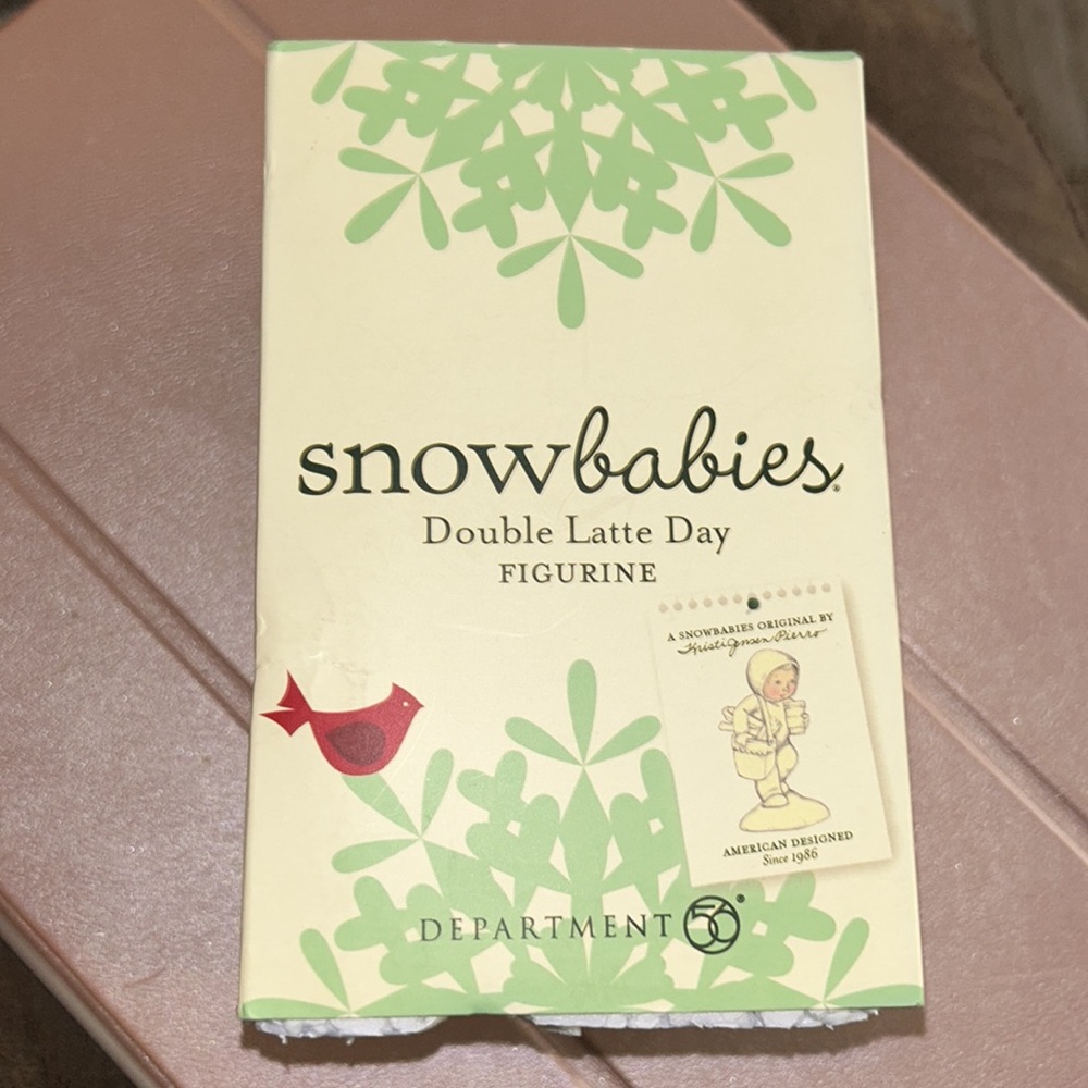 NWT Snowbabies Classics Double Latte Day Figurine - Picture 7 of 10